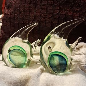 GLASS ART 🎨 TWO FISH 🐠
